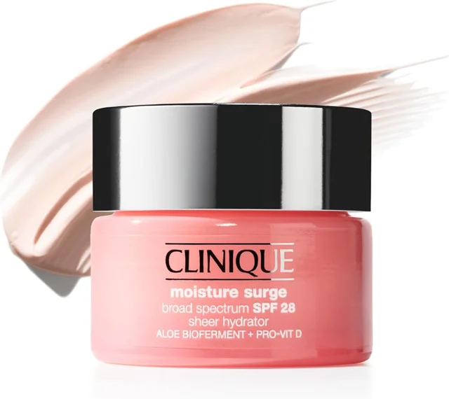 کرم مرطوب‌کننده و آبرسان کلینیک مویسچر سرج با SPF 28